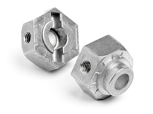 HPI86971 12 mm Locking Hex Wheel Hub E-Firestorm Spare Parts, Black