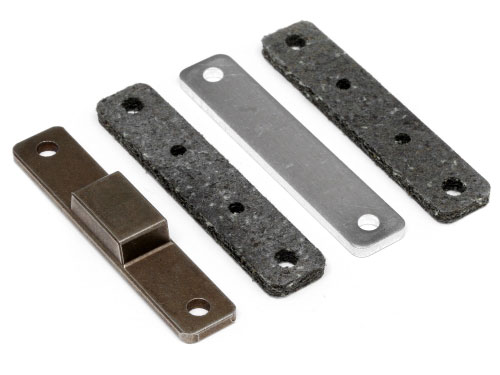 Brake Pad Set Baja-5B Spare Parts - Black