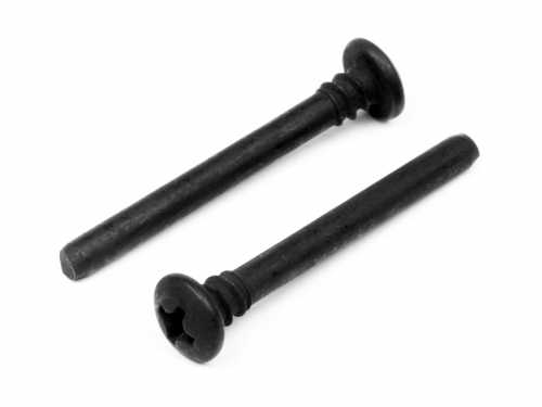 30 mm Screw Shaft E-10 Spare Parts - Black - 2 Piece