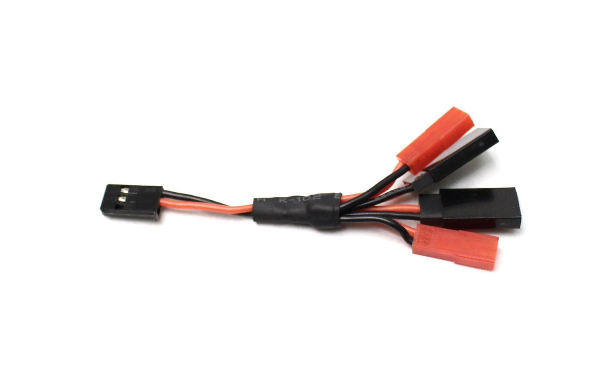 RCE1657 Universal RX Power Splitter Female Servo X 2 JST X 2