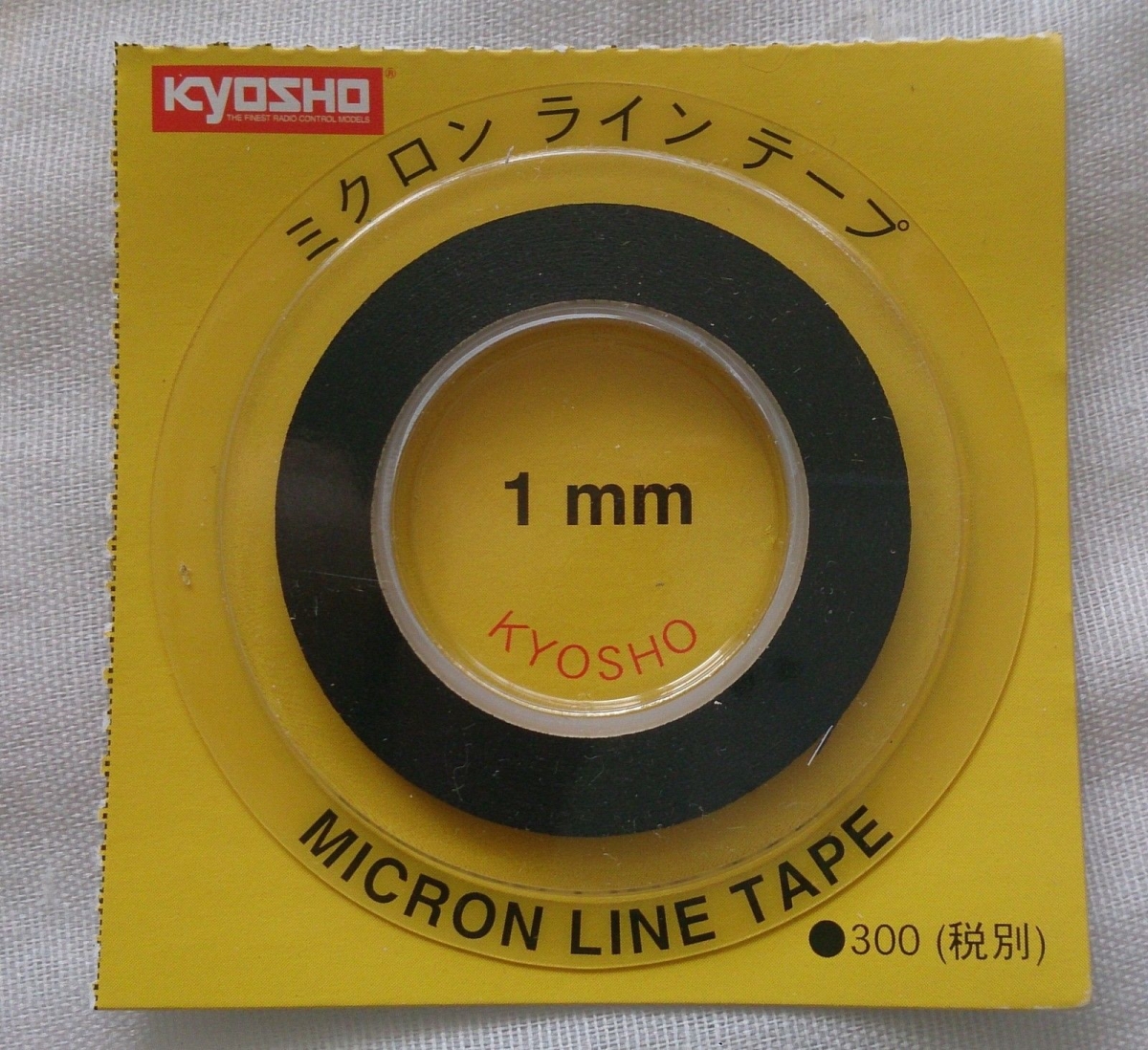 KYO1841BK 1 mm x 5 m Micron Tape, Black