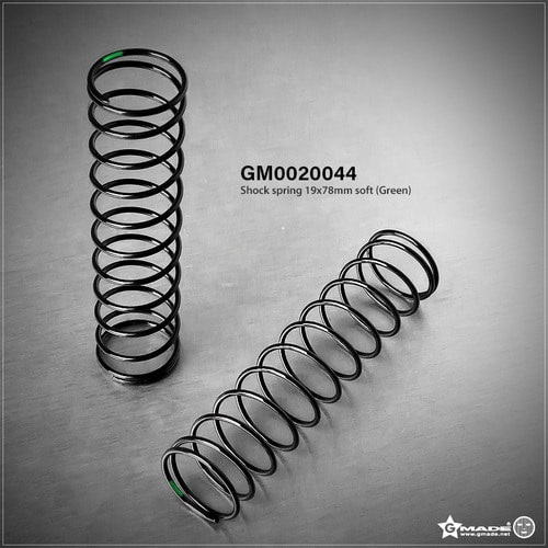 GMA0020044 19 x 78 mm Shock Spring, Soft Green