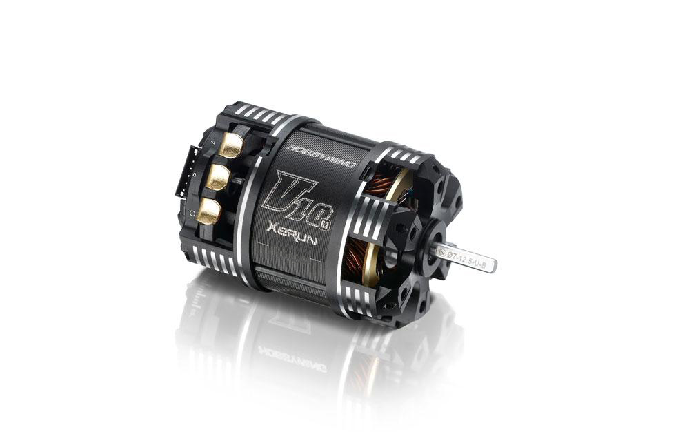 Picture of Hobbywing HWI30401106 XeRun V10 G3, 3.5T Sensored Brushless Motor