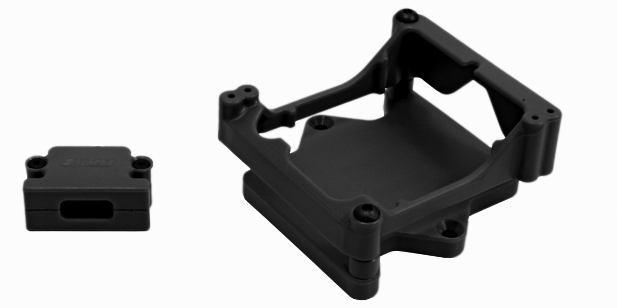 RPM81322 Black ESC Cage for Castle Sidewinder 4 ESC