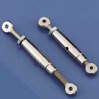 1-4 Scale 0.063 in. Eye & 4-40 Threaded Turnbuckles