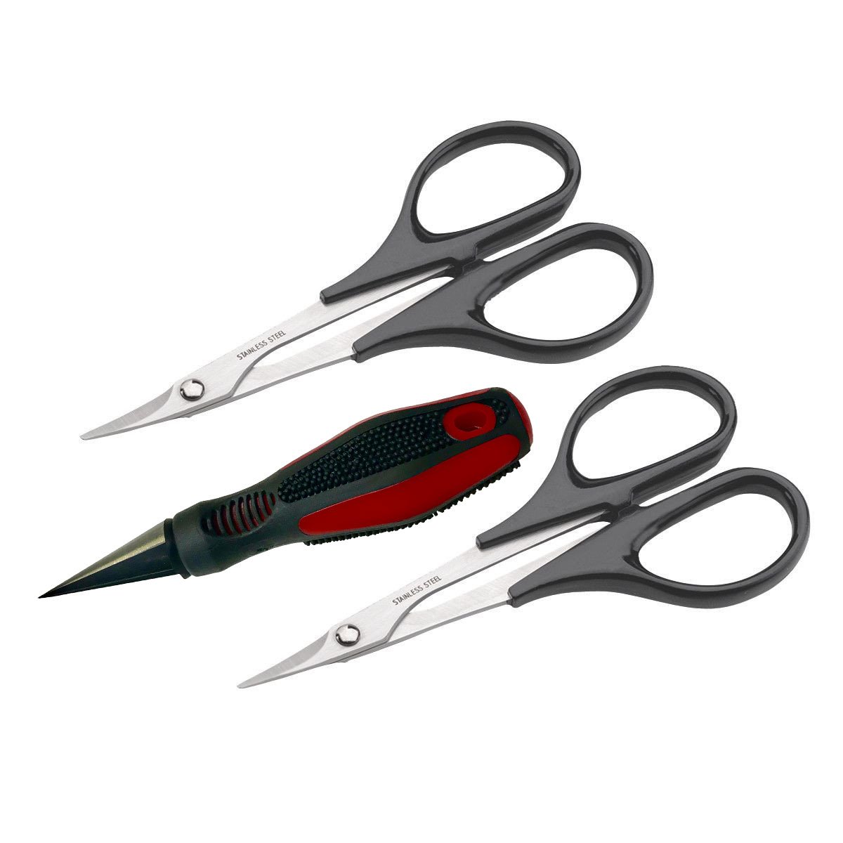 Curved & Straight Body Reamer & Scissors Set