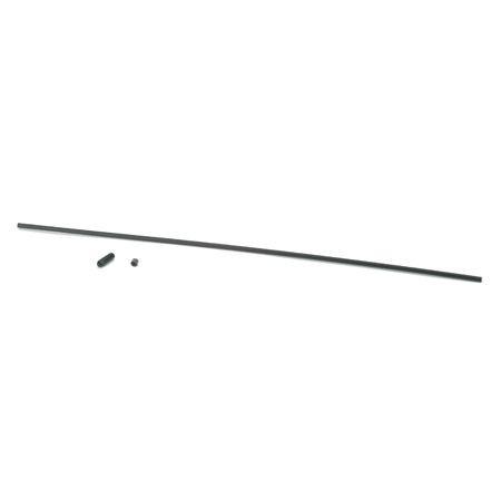 Antenna Tube with Cap, Black
