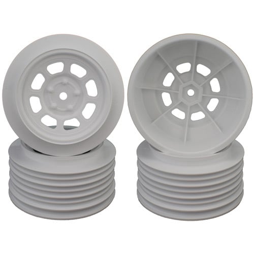 Speedway Front SC Wheels for Traxxas Slash, White