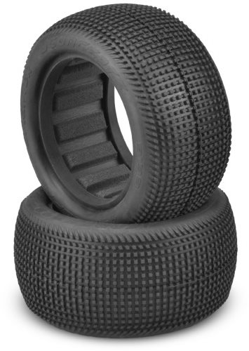 Picture of J Concepts JCO313301 2.2 in. Sprinter 2.2 Compound 1-10 Buggy Rear Tires - Blue