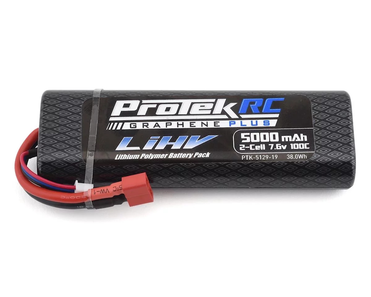 PTK5129-19 7.6V  2S 100C Si-Graphene Plus HV LiPo Stick Pack TCS