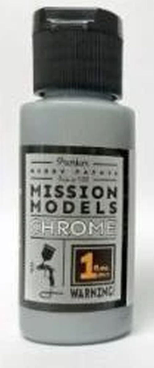 Picture of Mission Models MIOMMC-001 1 oz Acrylic Model Paint Bottle&#44; Chrome