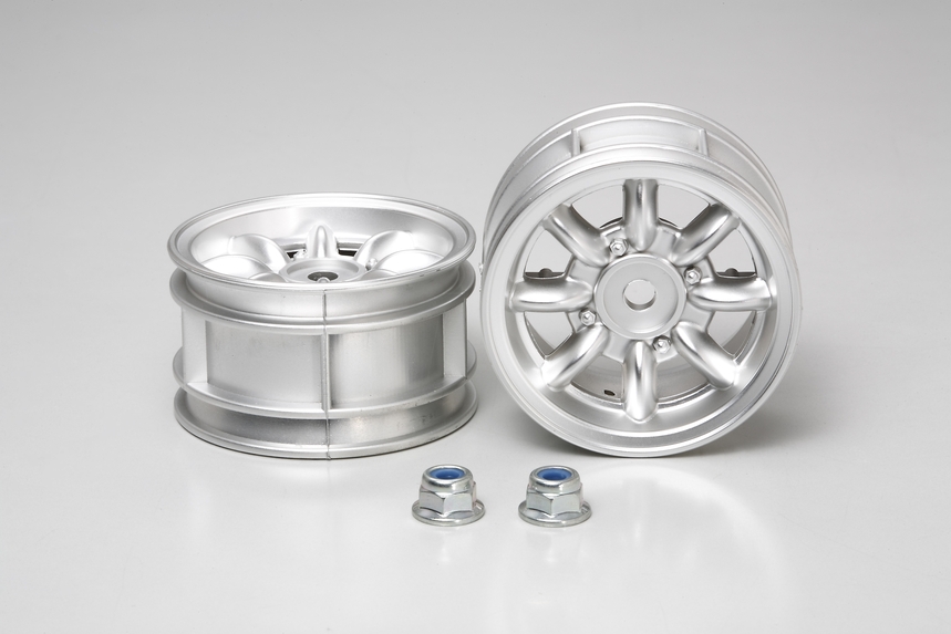 TAM50676 RC Mini Cooper Plated Chrome Wheels