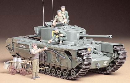 0.028 British Churchill Mk.VII Model Kit