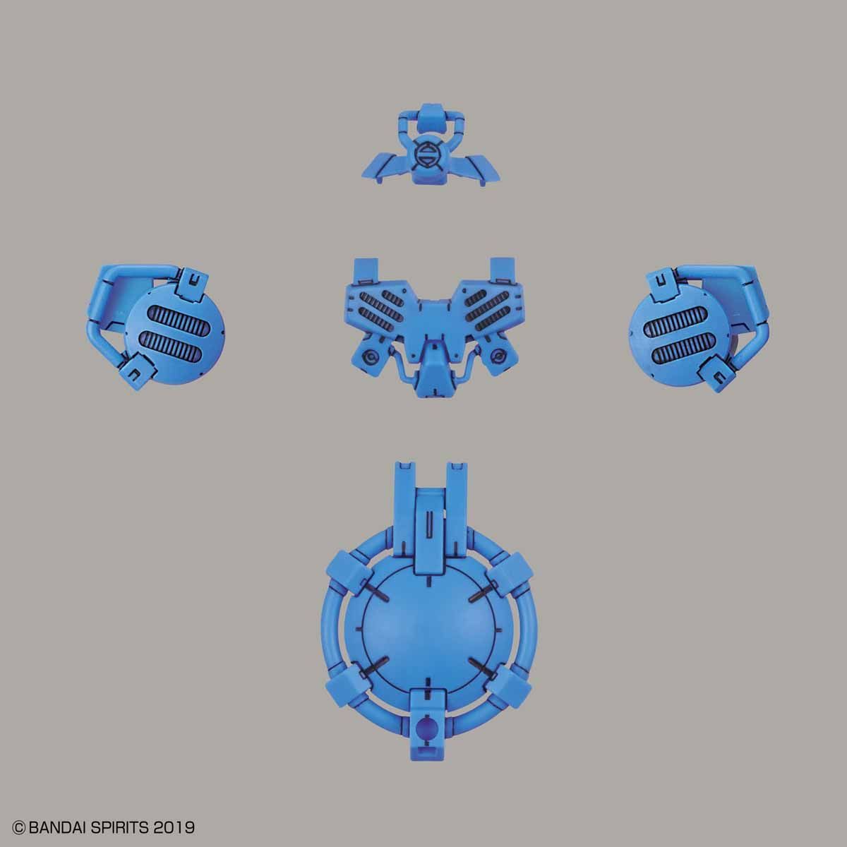 Bandai 30mm Special Forces For Optional Armor [portanova For / Light Blue] 1/144 Scale