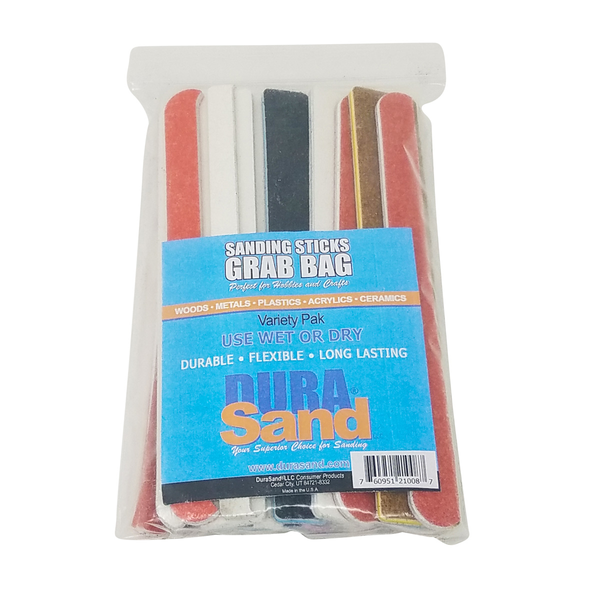 Picture of Durasand DSN21008 Grab Bags&#44; Assorted Grits & Colors