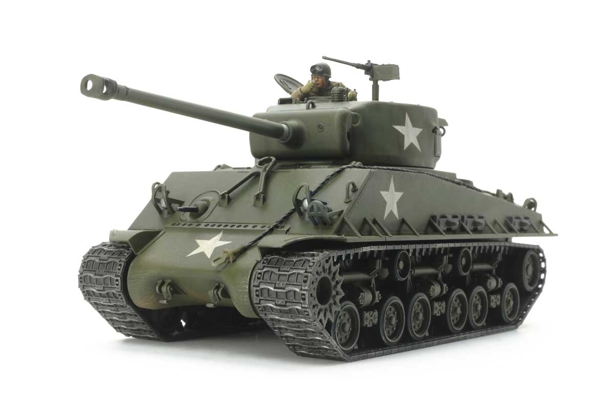 Picture of Tamiya TAM32595 0.0208 US Medium Tank M4A3E8 Sherman Model Kit