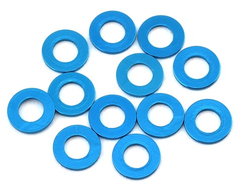 Picture of 1UP Racing 1UP80312 3 x 6 x 0.5 mm Precision Aluminum Shims - Blue - 12 Piece