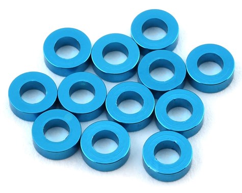 Picture of 1UP Racing 1UP80314 3 x 6 x 2 mm Precision Aluminum Shims - Blue - 12 Piece