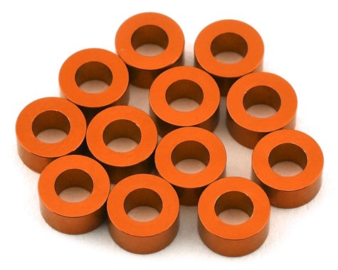 Picture of 1UP Racing 1UP80355 3 x 6 x 3 mm Precision Aluminum Shims - Orange - 12 Piece
