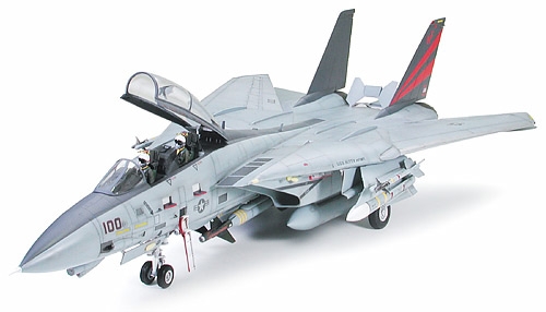 TAM60313 0.031 F-14A Tomcat Knights Scale Kit - Black