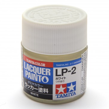 TAM82102 10 ml Lacquer Paint LP-2 Bottle - White