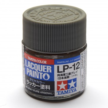 10 ml Lacquer Paint LP-12 IJN Maizuru Bottle - Gray