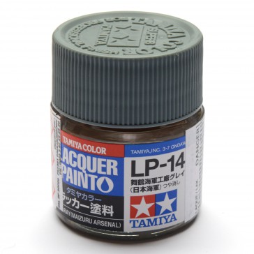 TAM82114 10 ml Lacquer Paint LP-14 IJN Yokosuka Bottle - Gray