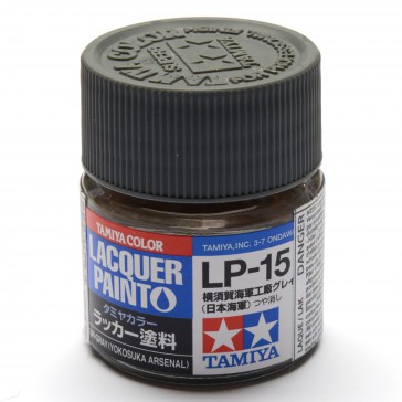 TAM82115 10 ml Lacquer Paint LP-15 IJN Sasebo Bottle - Gray