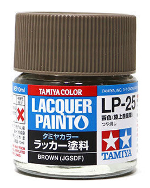 TAM82125 10 ml Lacquer Paint LP-25 JGSDF Bottle - Brown