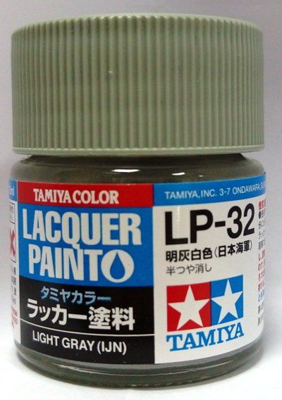 TAM82132 10 ml Lacquer Paint LP-32 IJN Bottle - Light Gray