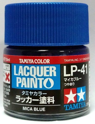 TAM82141 10 ml Lacquer Paint LP-41 Mica Bottle - Blue