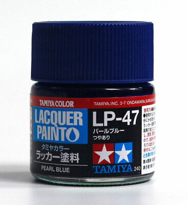 TAM82147 10 ml Lacquer Paint LP-47 Pearl Bottle - Blue