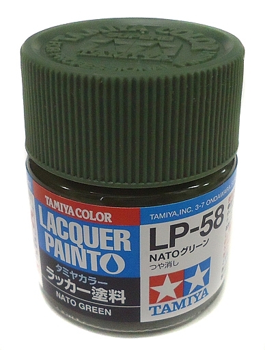TAM82158 10 ml Lacquer Paint LP-58 NATO Bottle - Green
