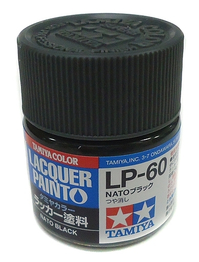 TAM82160 10 ml Lacquer Paint LP-60 NATO Bottle - Black