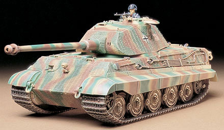 TAM35169 King Tiger Porsche Turret Scale Kit