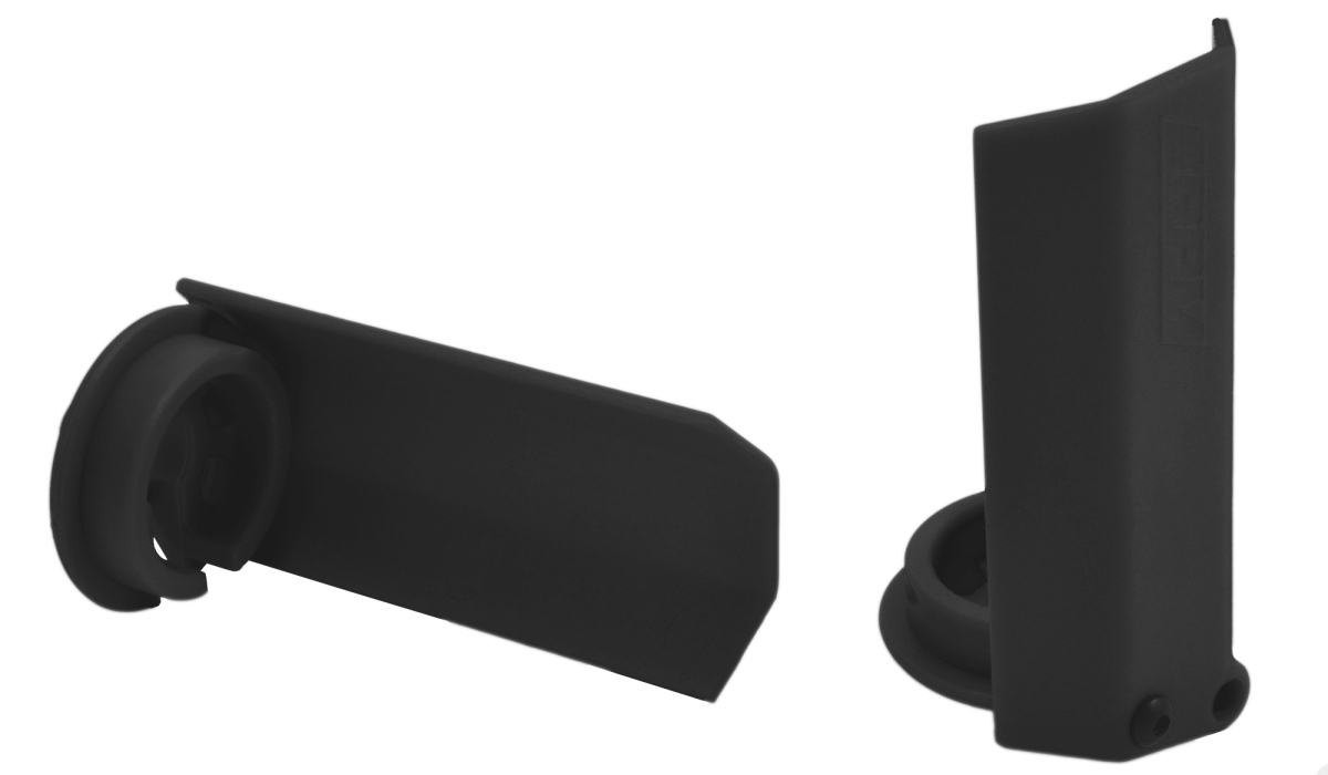 Shock Shaft Guards for the Traxxas X-Maxx - Black