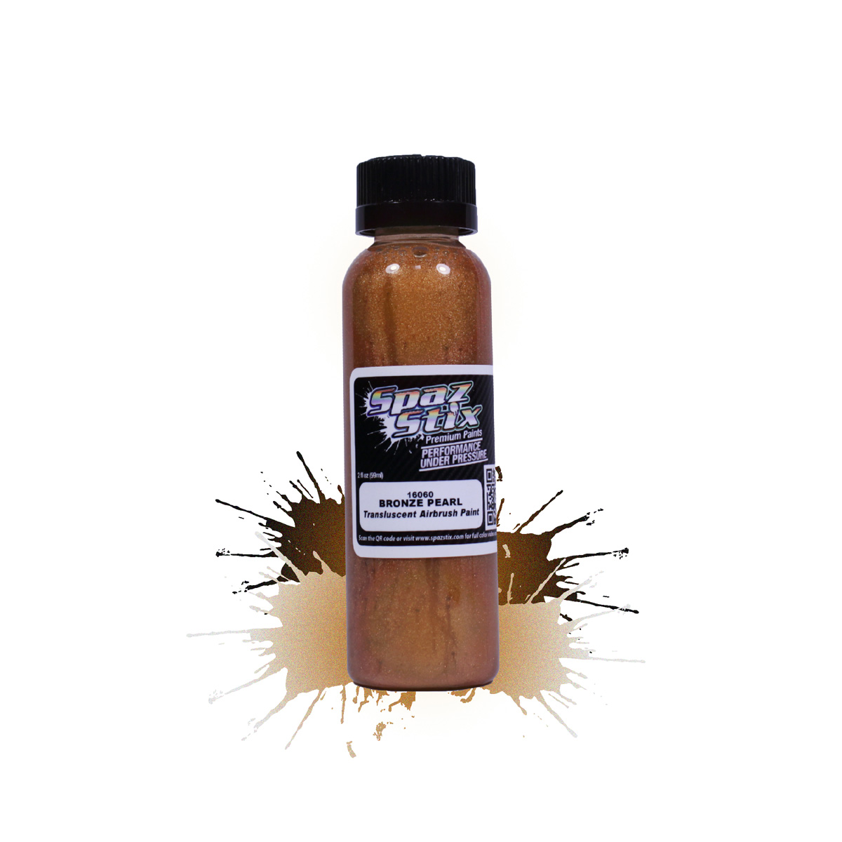 Picture of Spaz Stix SZX16060 2 oz Bronze Pearl Airbrush Paint