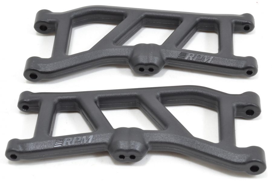Front A-Arms for the Arrma Kraton & Outcast 4s, Black