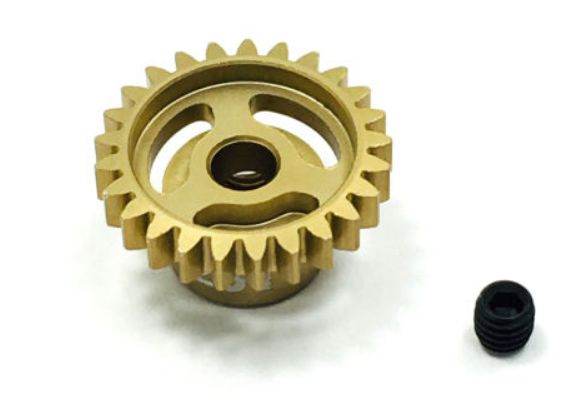 Picture of Trinity TRITEP4025 48 Pitch&#44; Thin Tooth Ultra Lightweight Aluminum Pinion Gear