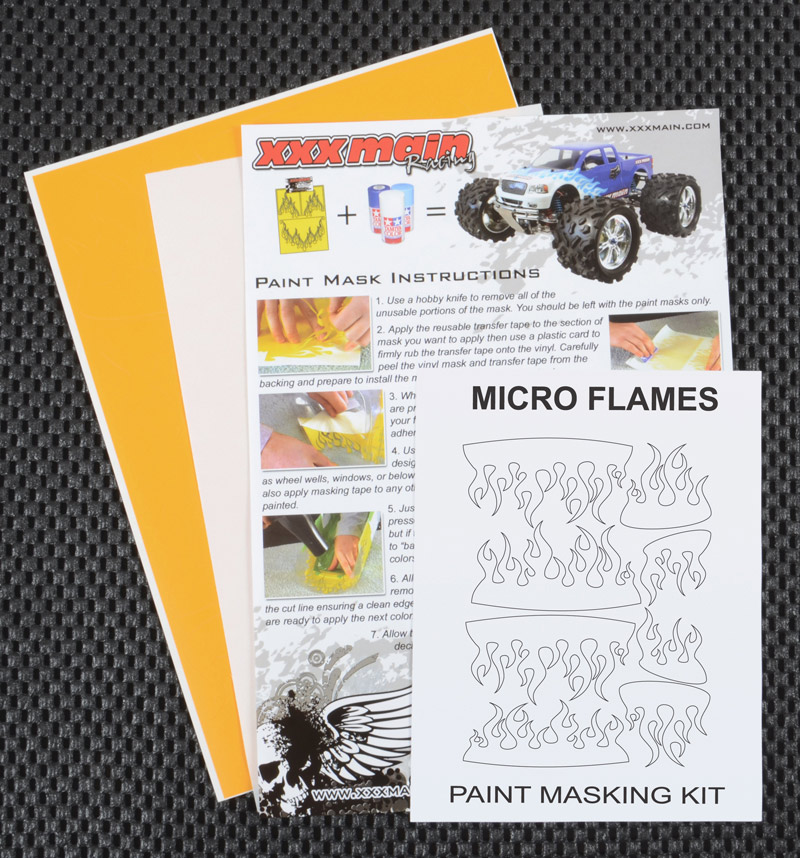 XXXM001S Micro Flames Paint Mask