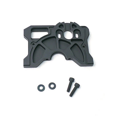 Picture of Cen Racing CEGGS332A Cnc Motor Mount Plate for Colossus Xt&#44; Matte Black-M4