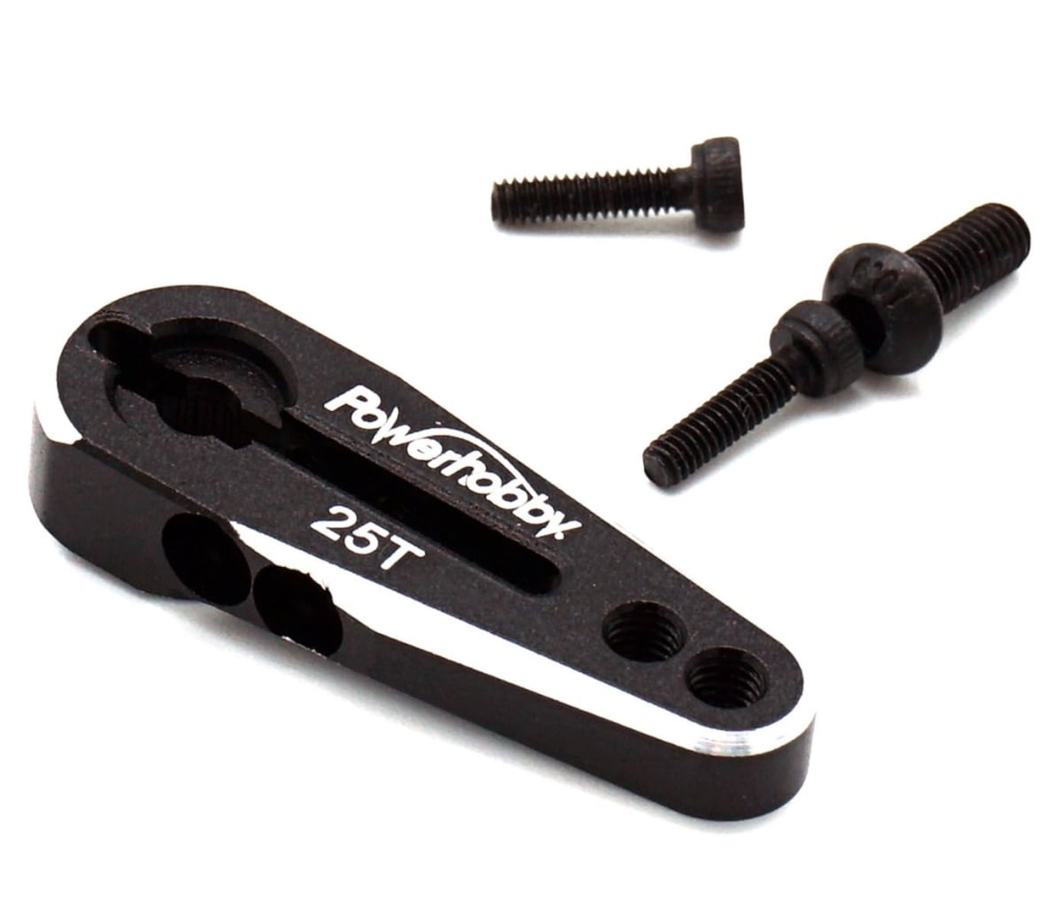 25T Aluminum Clamping Servo Horn, Black