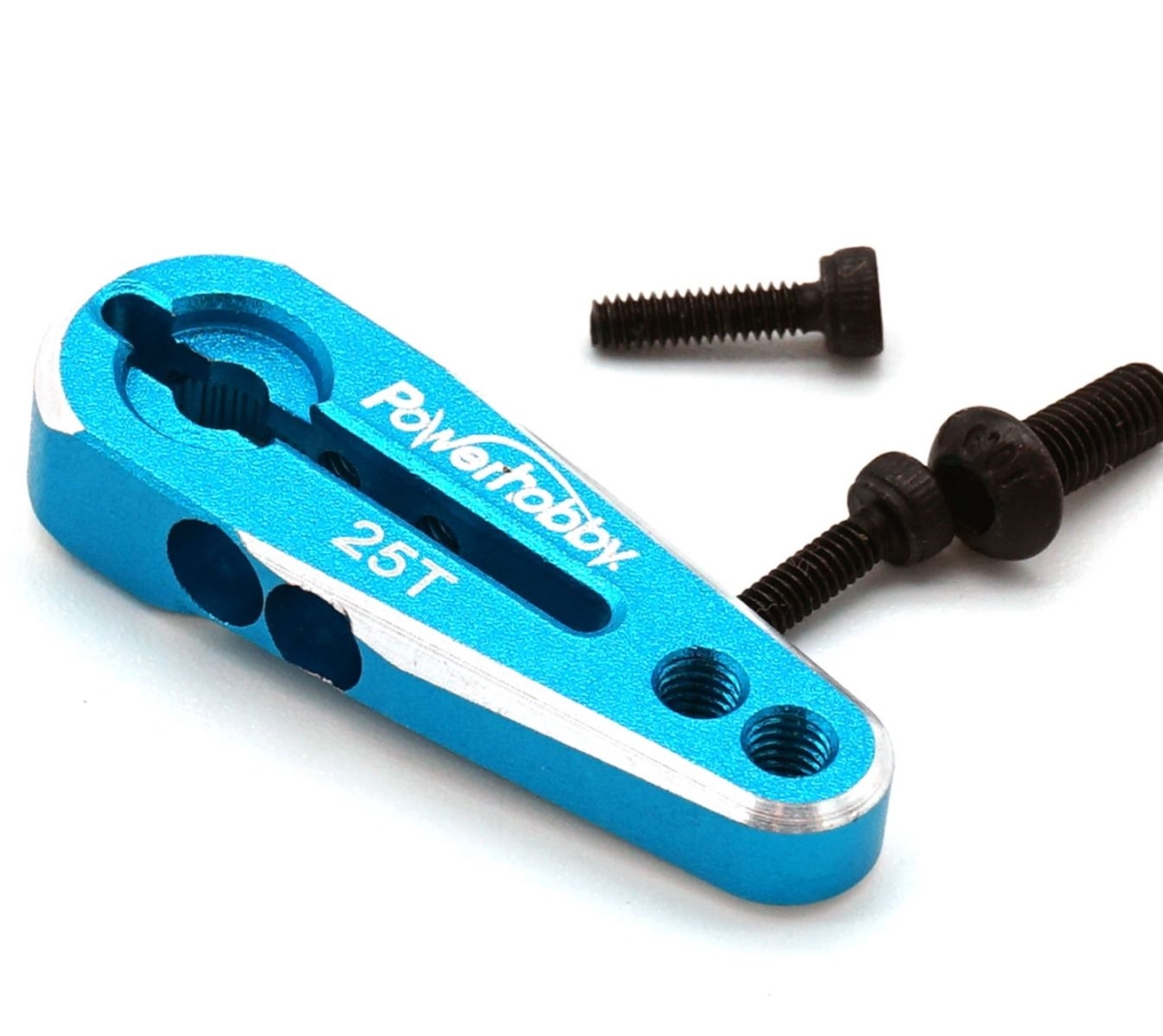PHBPHS1429BLUE 25T Aluminum Clamping Servo Horn, Blue