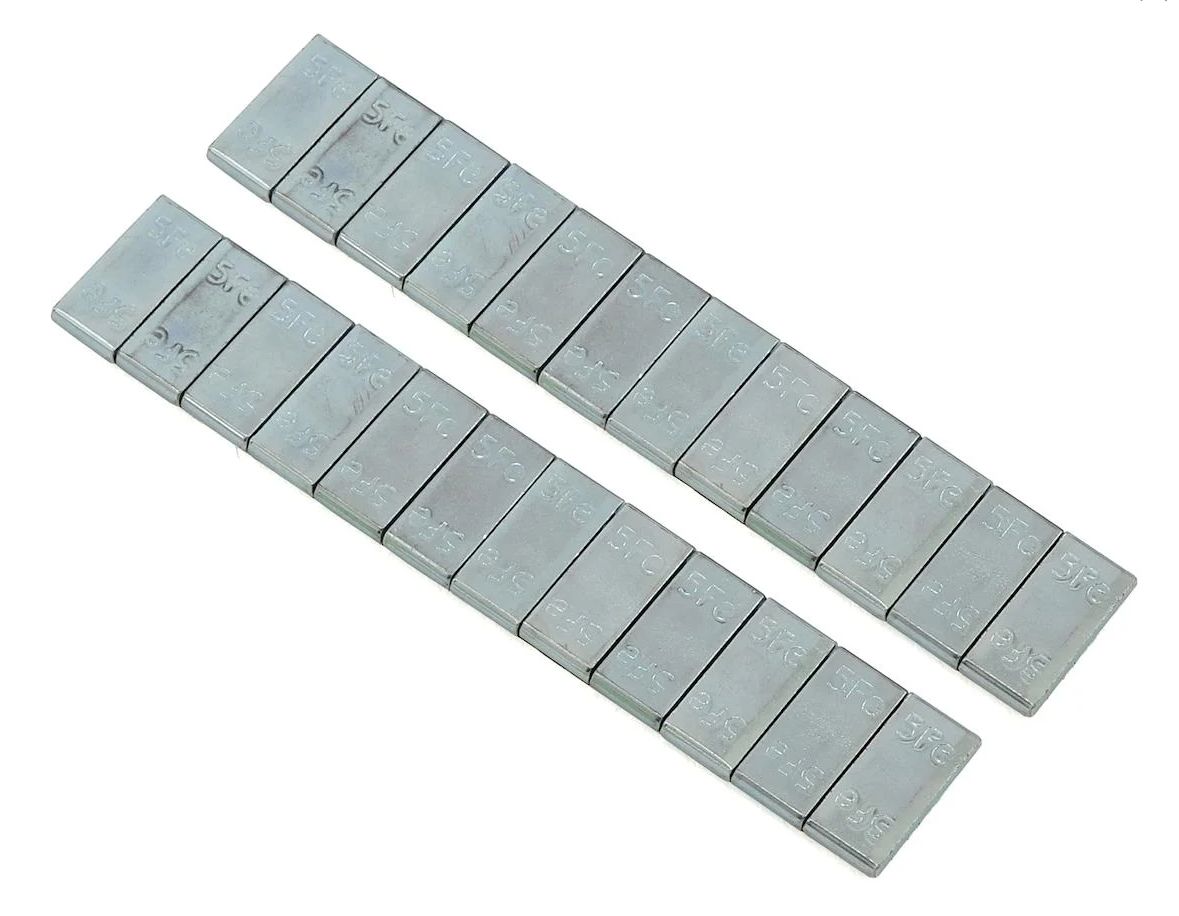 PTK8380 4.2 oz Self Stick Chassis Weight Strips - 2 Piece