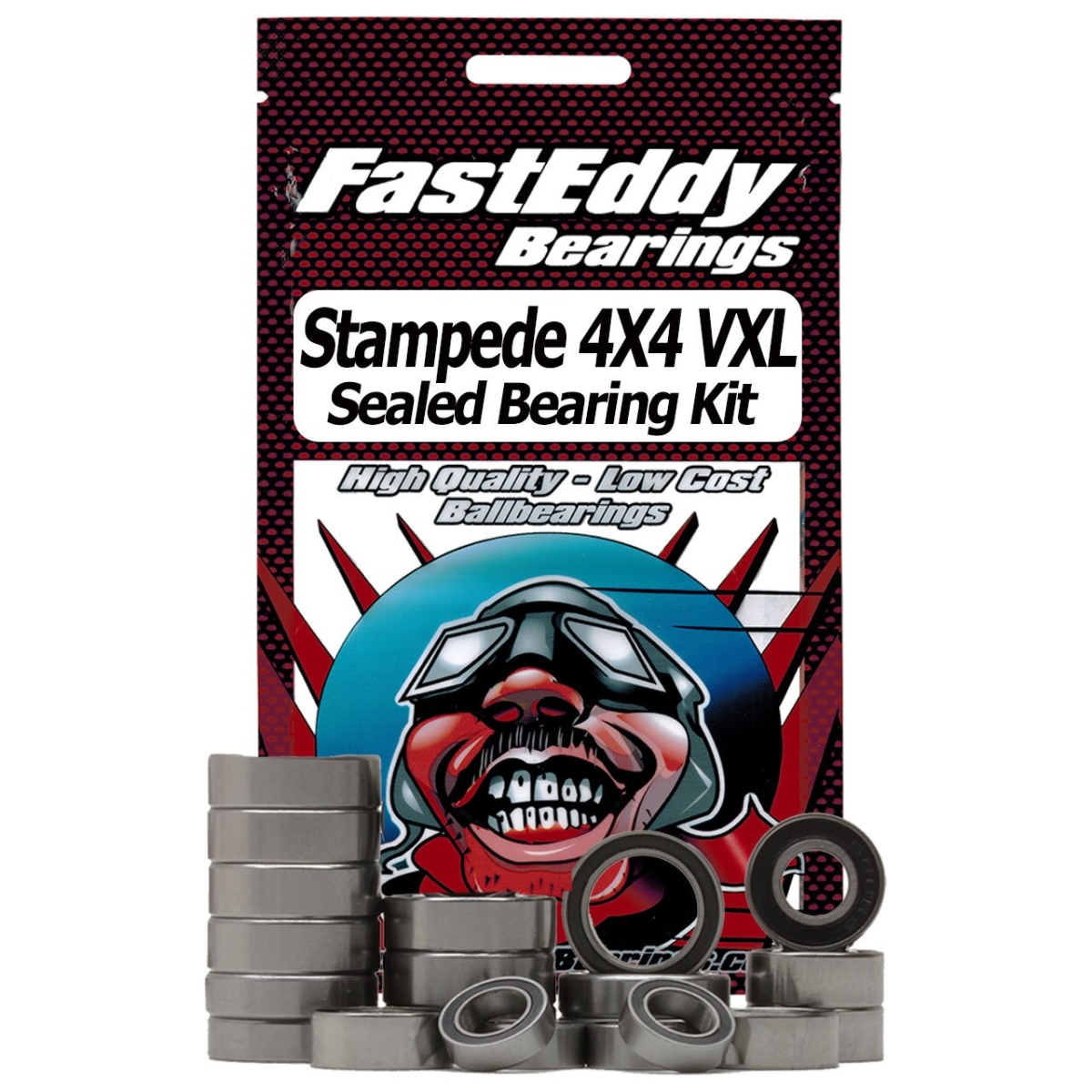 TFE312 Traxxas Stampede 4 x 4 VXL Sealed Bearing Kit -  FastEddy