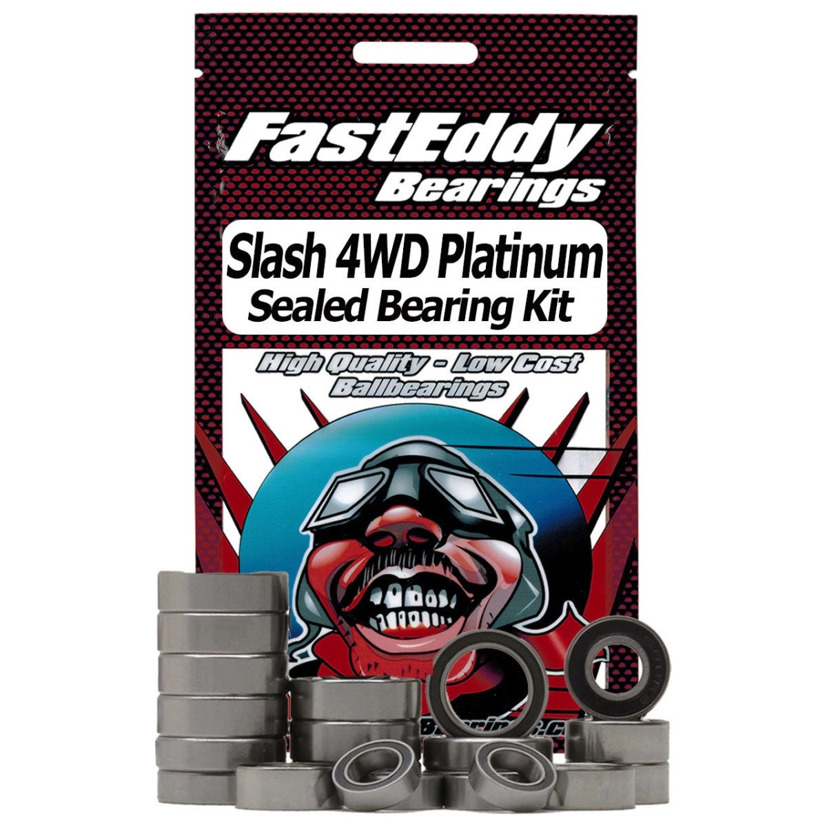 TFE1164 Traxxas Slash 4WD Platinum Sealed Bearing Kit -  FastEddy Bearings
