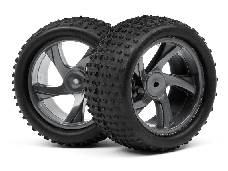 Picture of Maverick MVK28047 1-18 Ion XT Truggy Wheel & Tire Assembly
