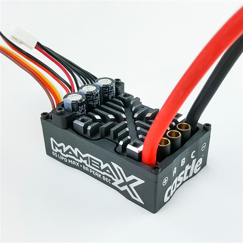 Mamba X Sensored 25.2V Water Proof ESC 8A Peak BEC & Datalogging