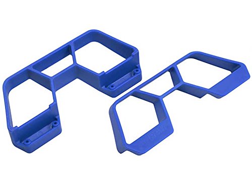 Nerf Bars with Traxxas 1 by 10 Rally for Slash LCG 4 x 4, Blue