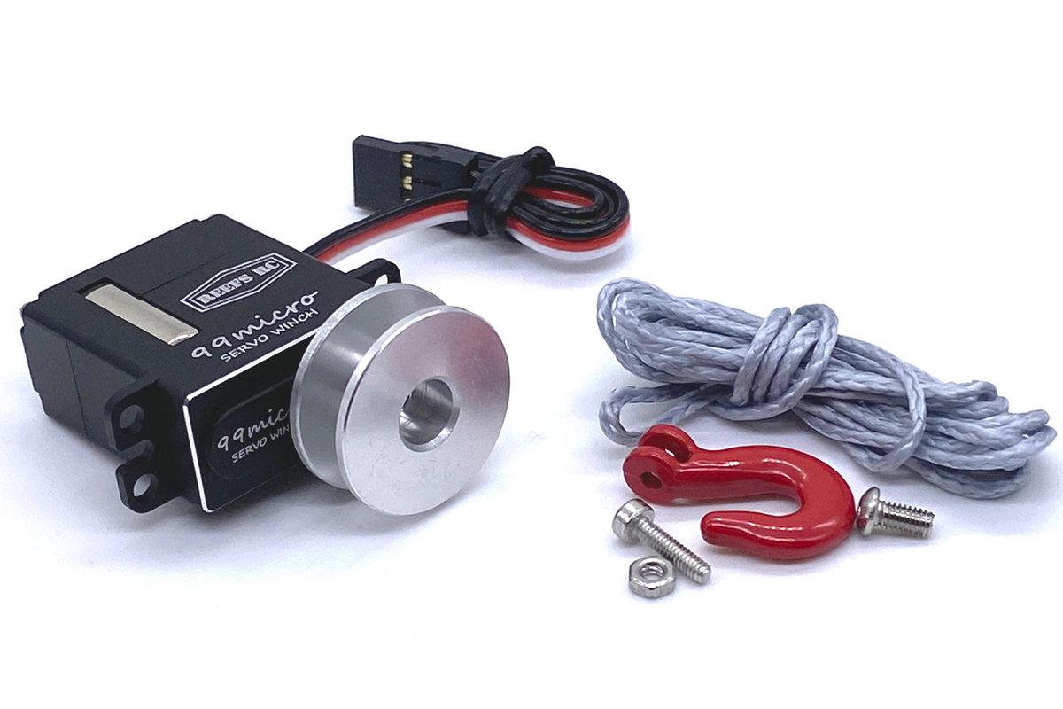 Reefs RC SEHREEFS83 Micro Servo Winch with Micro Spool Kit